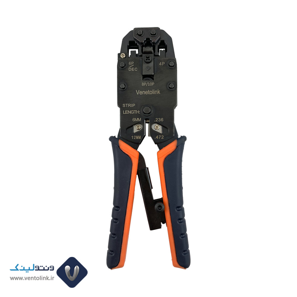 خرید آچار سوکت زن ونتولینک مدل HT-200R نارنجی | فروشگاه آنلاین تجهیزات شبکه ونتولینک